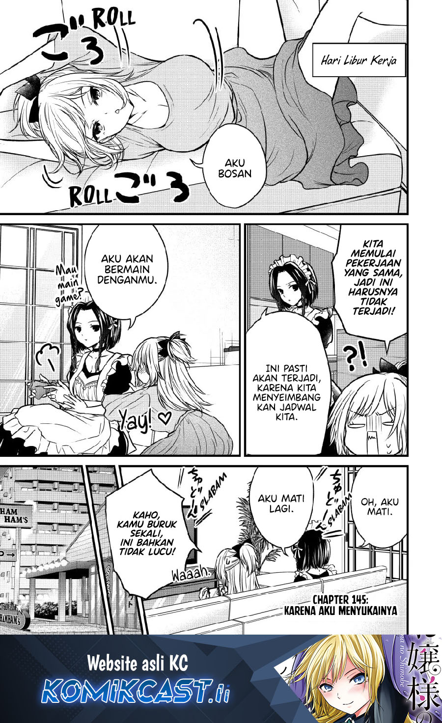 Ojou-sama no Shimobe Chapter 145 Gambar 2